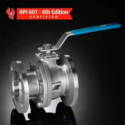 Imagem de demonstração do produto F90 Series Fireproof Split Body Flanged Ball Valve