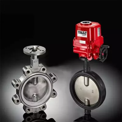 Imagem de demonstração do produto OC/OS Series: A-T Resilient Seated Butterfly Valves