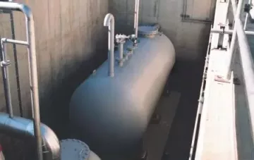 Tanques de lavagem de água