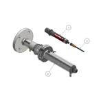 Imagem descritiva do produto Optical Pyrometer - Measuring System PK 11-K004 (0 – 1000 °C)