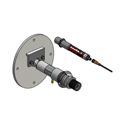 Imagem de demonstração do produto Pirómetro Óptico - Sistema de Medición PK 68-K005 (550 – 1400 °C)