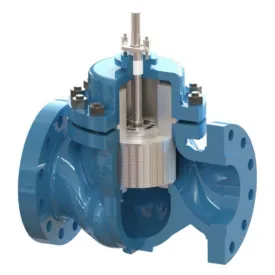 Válvulas de controle de trim empilhadas multiestágio (MsMp) Série 1800