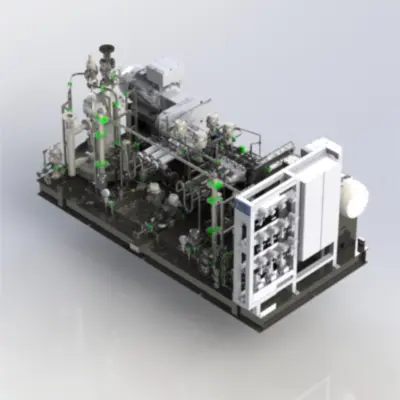 Imagem de demonstração do produto Bomba criogênica marítima de alta pressão MSP-GU